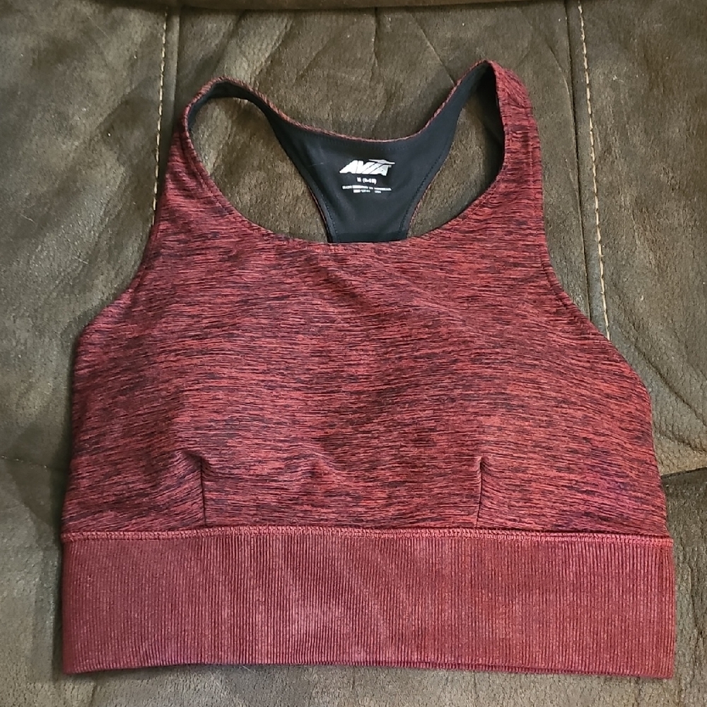 Avia Maroon Sports Bra